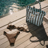 FAITHFULL x MARKÉTT Tote - Aqua Chocolate