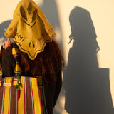 Scallopped Bandana - BUTTER YELLOW