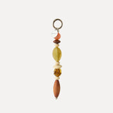 BEADED CHARM - Terra & Lime