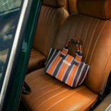 Mini Tote - RETRO STRIPE